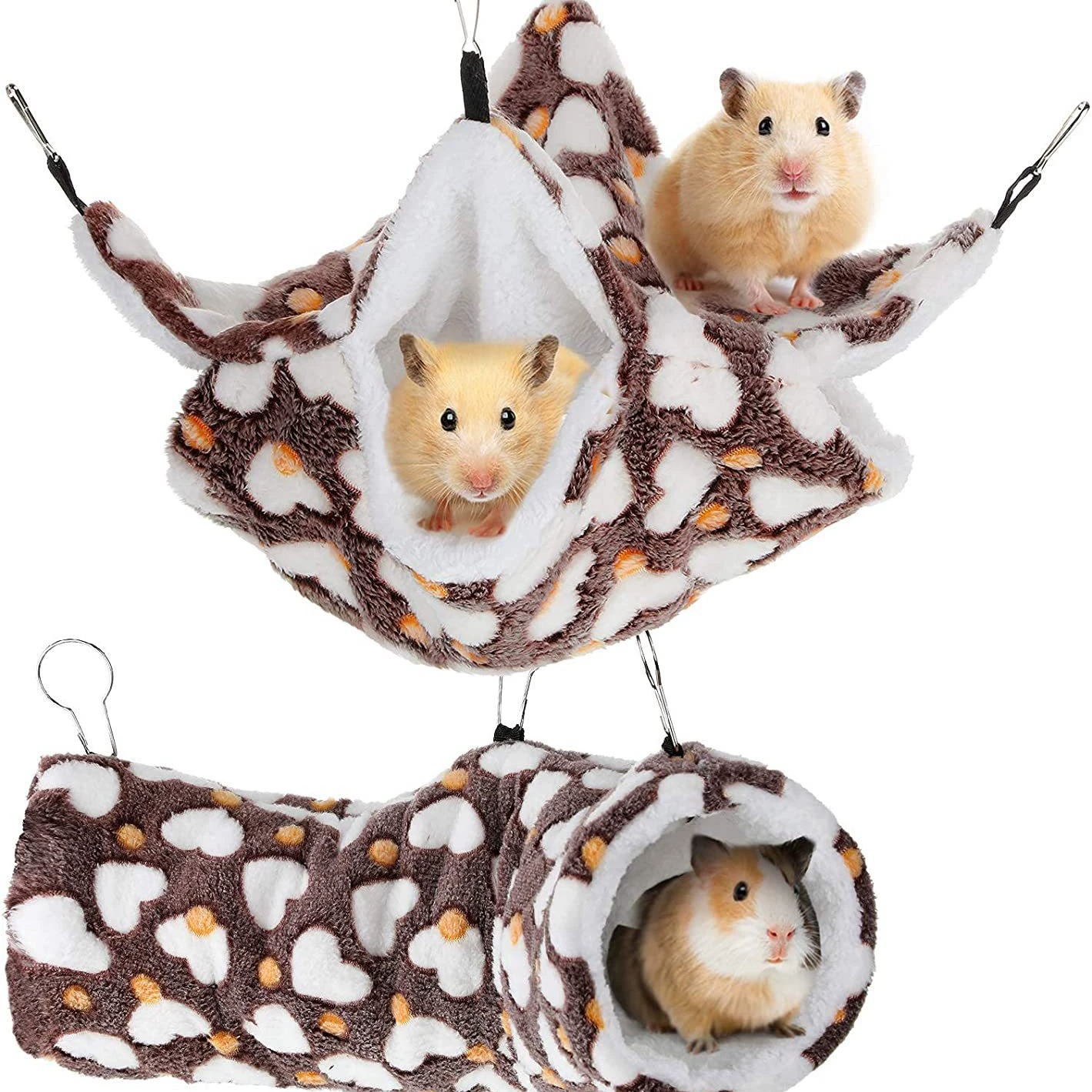 Amazon продажа сахарный планер двойной гамак норка голландская свинья морская свинка скрытый туннель дом хомяк канал гнездо