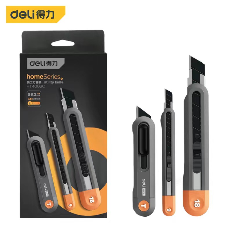 Deli arte cuchillo papel pintado cuchillo desembalaje expreso cuchillo desembalaje Cuchillo pequeño cuchillo de corte de papel cuchillo hecho a mano arte lápiz herramienta de corte cuchillo