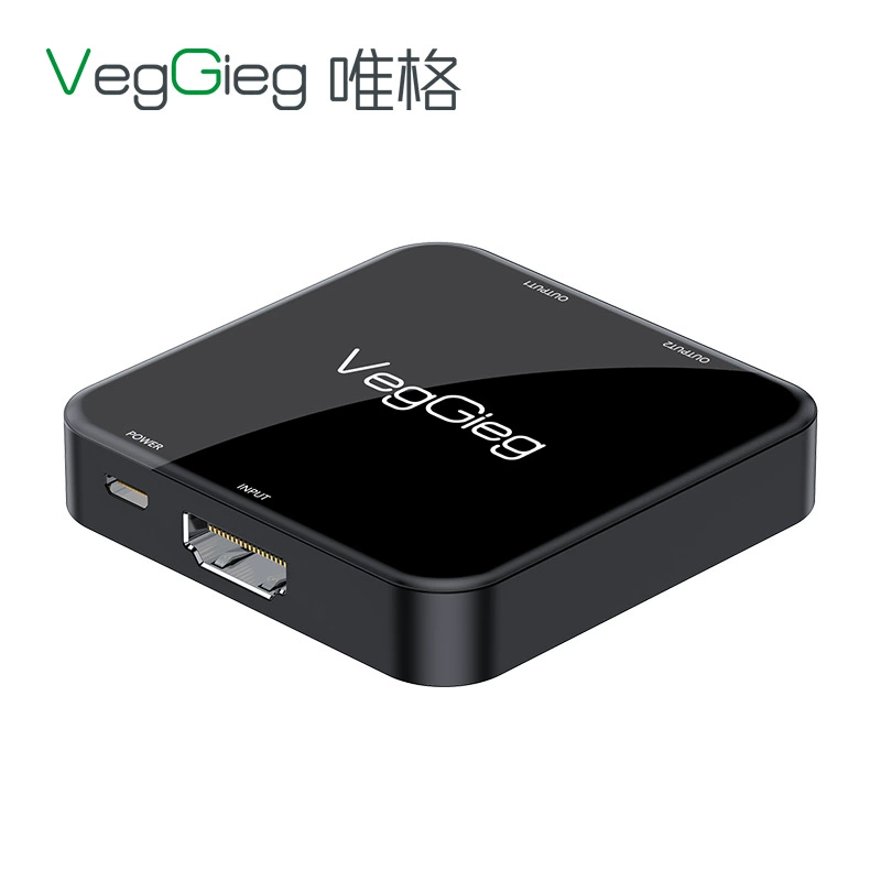 Weige HDMI-сплиттер 1 вход на 5 выходов, видео-сплиттер 2 в 1, 4K HD, 1 минута 4 HDMI удлинитель