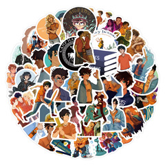 60張新款小說波西傑克遜Percy Jackson汽車行李箱水杯貼紙批發