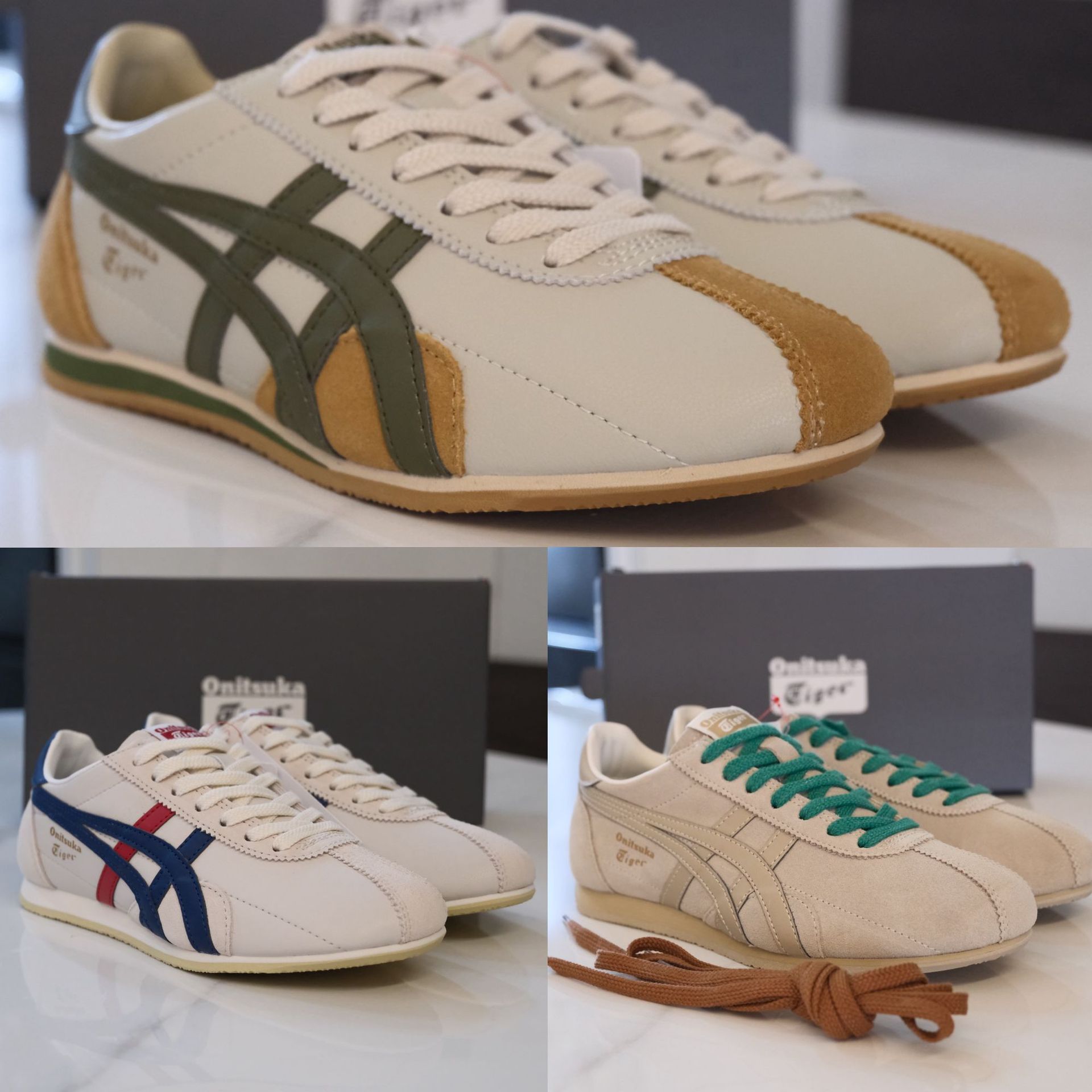 Factory Direct Sales with Quantity and Price, Accepting External Orders Onitsuka Tiger Women's Shoes Runspark Forrest Gump Men's Shoes Tiger Couple Shoes