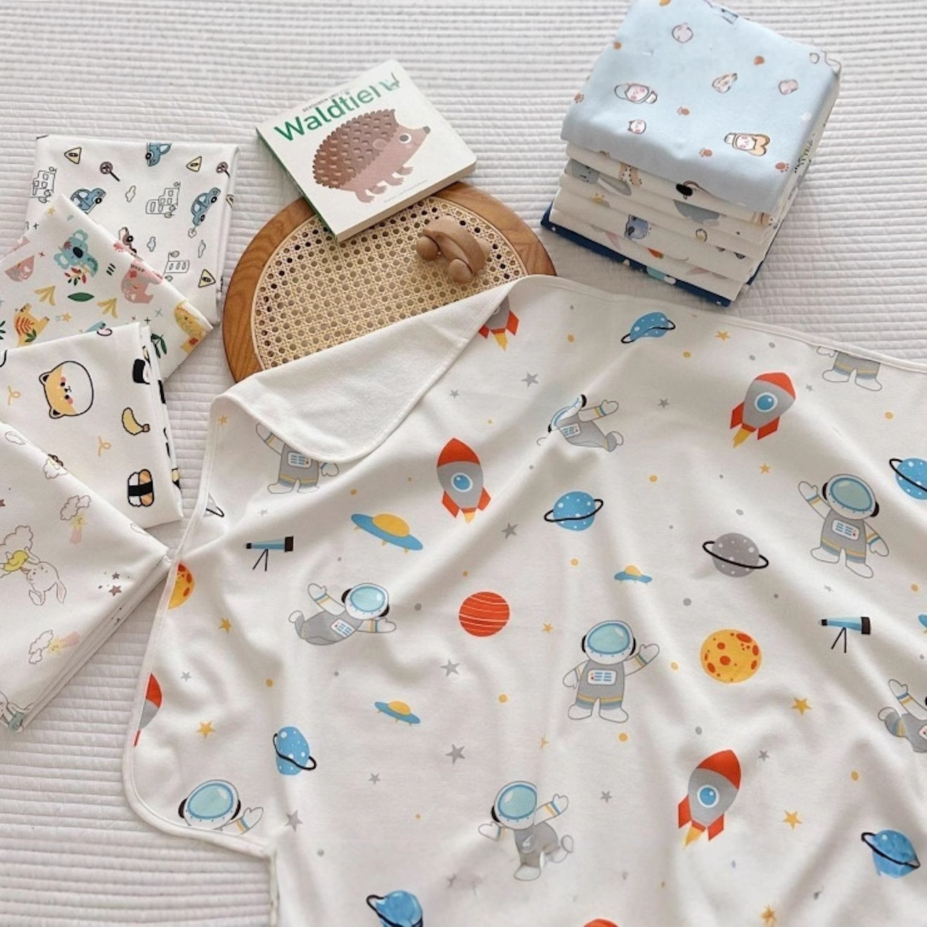 Class A Pure Cotton Diaphragm Mat Aunt Mat Bed Sheet Baby Children Waterproof Washable Large Mattress Large Size Overnight Permeable