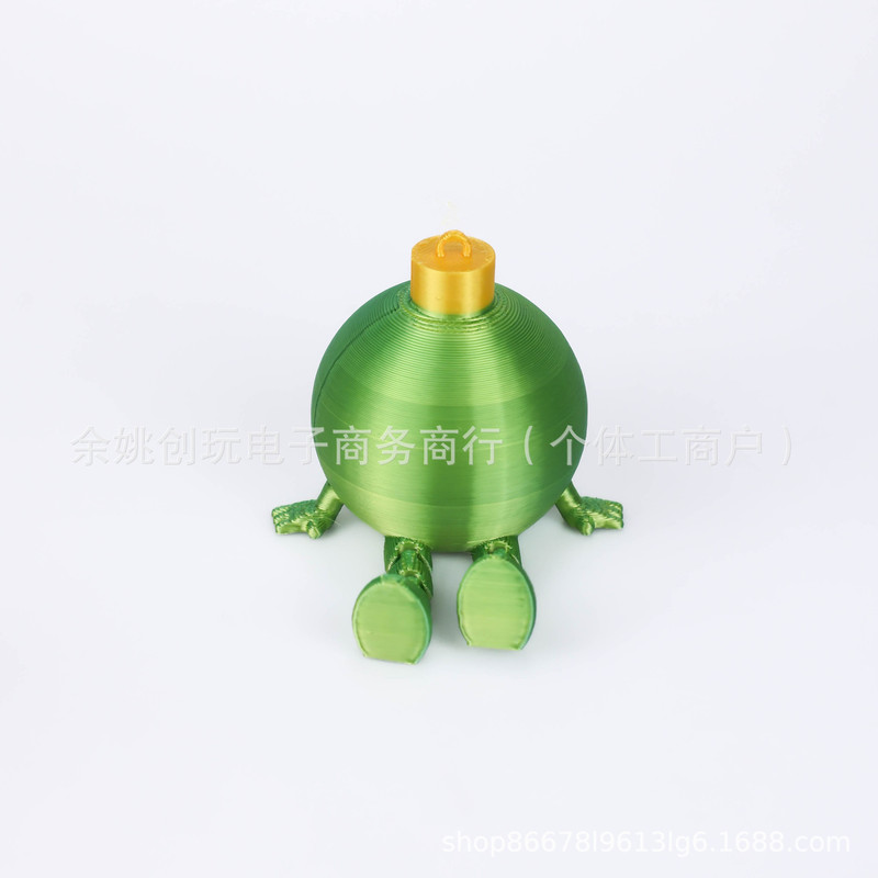 跨境亚马逊爆款万圣节3D打印炸弹 铰链式炸弹装饰摆件|undefined