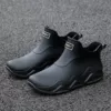 Solid black [*professional waterproof*] single shoe style/8801