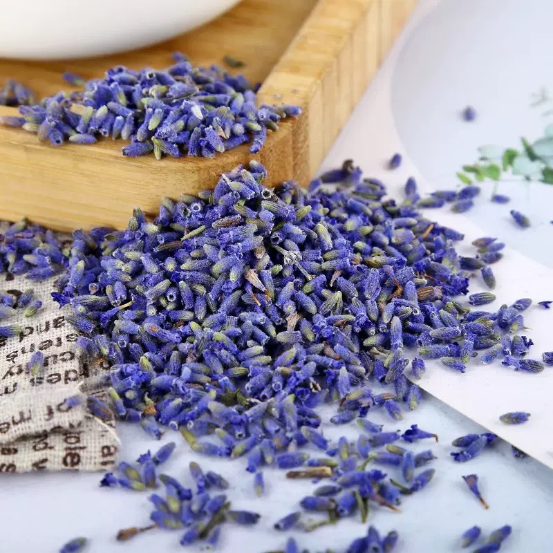 Dried Lavender Flower Buds Xin Yi Li Cao Bulk Herbal Tea 500g Aromatic Culinary and Sachet Use key features