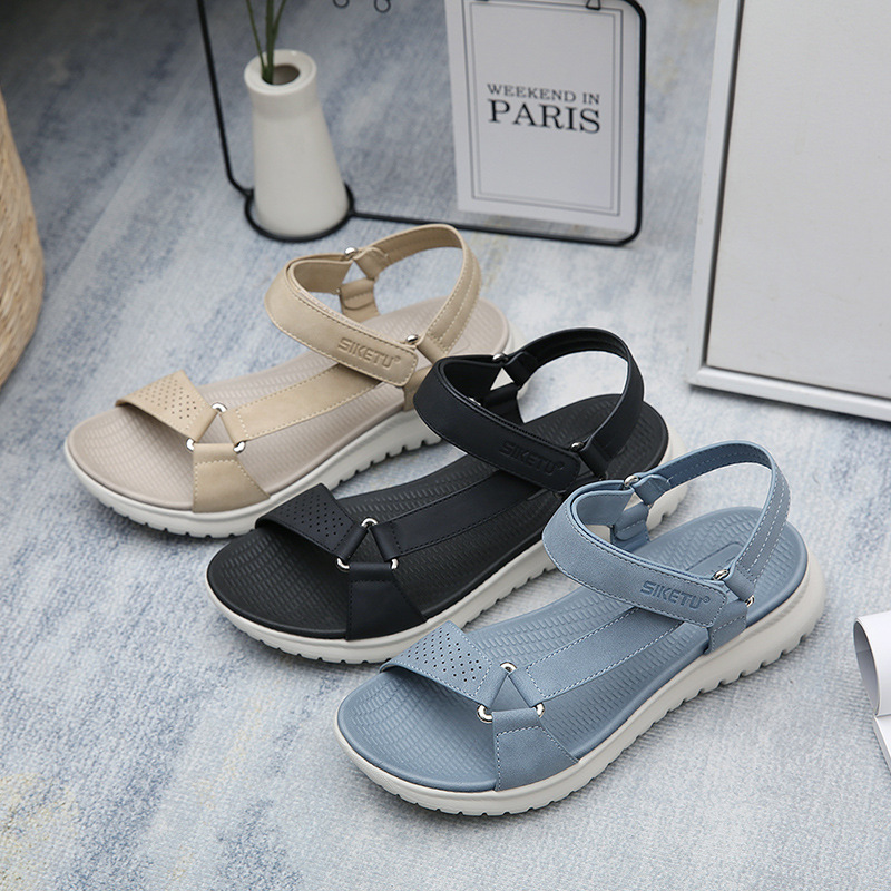 H1109-A42024 Wiosna/Lato Nowe, uniwersalne, sportowe sandały plażowe na grubej podeszwie dla kobiet_voghion.com