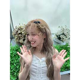 长期现货2026夏宋雨琦同款白色蕾丝拼接连衣裙甜美少女吊带蛋糕裙
