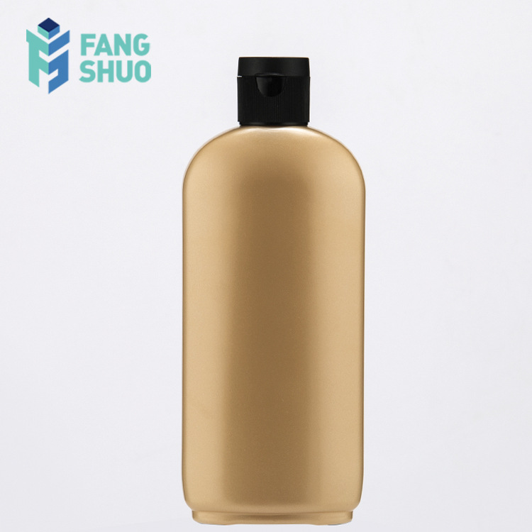 汽车养护用品瓶玻璃水瓶300mlPET扁形瓶洗发水沐浴露包装瓶