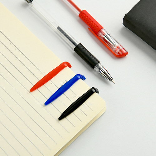 Bullet European standard pen business office gel pen student stationery black red and blue signature pen needle pen wholesale