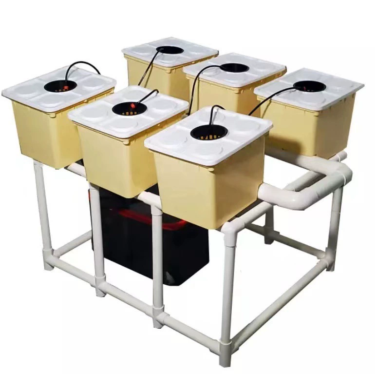 Готовый набор для домашнего балконного выращивания без почвы в голландских ведрах, гидропоника, для фруктов и овощей с полкой