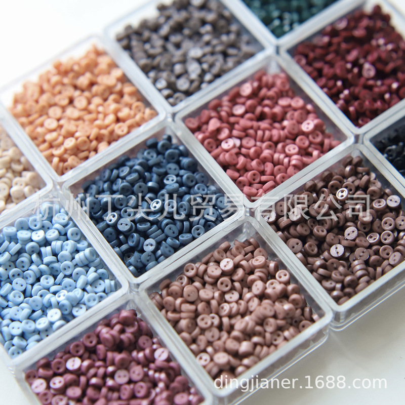 3mm Ultra-Small Retro Color Resin Pig Nose Button Bjd Mini Button Ob11 Barbie Doll Small Cloth Doll Clothes Button 3mm Ultra-Small Retro Color Resin Pig Nose Button Bjd Mini Button Ob11 Barbie Doll Small Cloth Doll Clothes Button