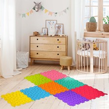 儿童触觉训练垫脚底按摩垫多巴胺垫儿童玩具游戏垫（蔬菜）