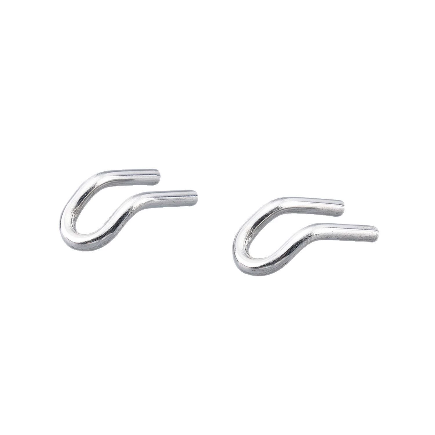 Motorcycle modified exhaust pipe accessories Welded U-shaped hook Welded ears U-shaped hooks Installation accessories