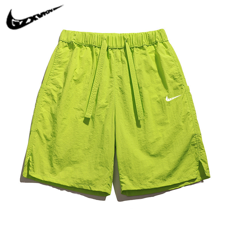 Men's Pants 2024 Summer Ice Sense Quick-drying Shorts Men's Tencel Five-point Casual Pants Loose Casual Beach Pants Women's Trendy