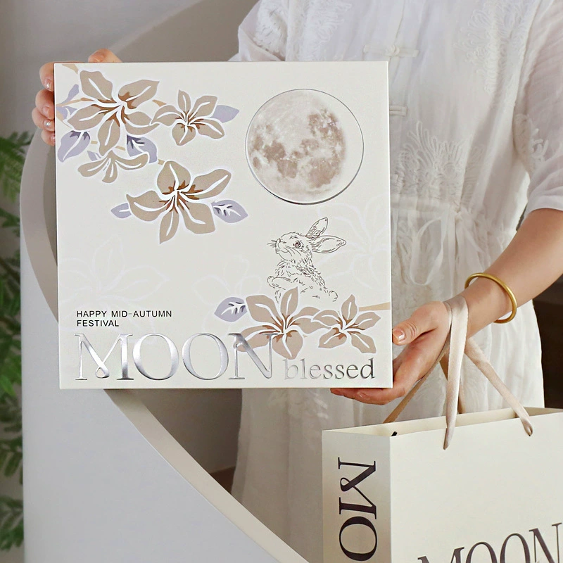 2024 Праздник середины осени креативный лунный пирог упаковочная коробка ручной работы