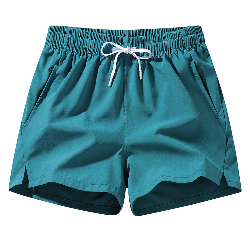 Pantalones cortos de hombre de verano sueltos pantalones grandes para correr deportivo pantalones de secado transpirables de hielo recto