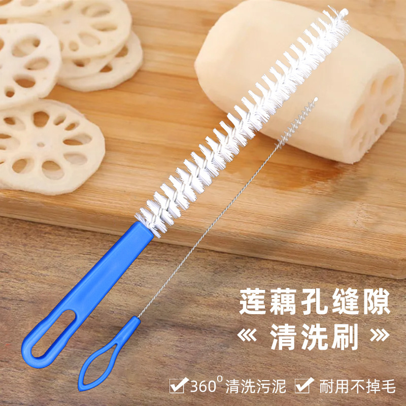 レンコン穴ブラシ、デコレーションノズルブラシ、哺乳瓶、水筒、ストロー洗浄用ブラシ、ステンレスブラシ、耐久性のあるクリーニングブラシ|undefined
