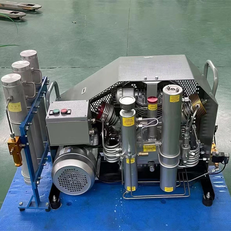 Zhongrun rescate contra incendios bomba de aire comprimido respirador 6.8L bomba de aire respirador contra incendios de presión positiva