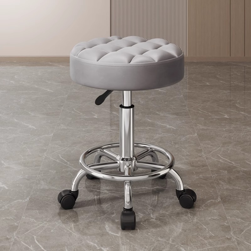 美容スツール、美容室専用昇降回転滑車、理髪用大型作業スツール、理髪店家庭用ネイリストチェア