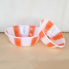现货批发 彩色塑料优质水果脸盆 耐摔耐用脸盆 小号彩盆