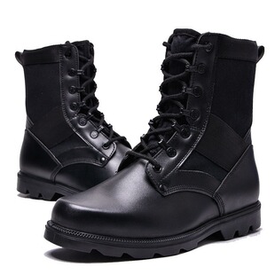 New Combat Boots Men's Summer Super Light Land Boots Tactical Boots Security Boots Combat Training Boots Training Security Boots