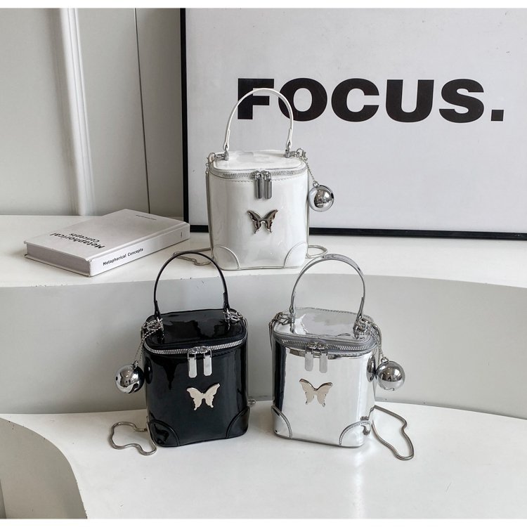 Exquisite fashionable handbag for women, new stylish high gloss solid color shoulder bag, high-quality and versatile_voghion.com