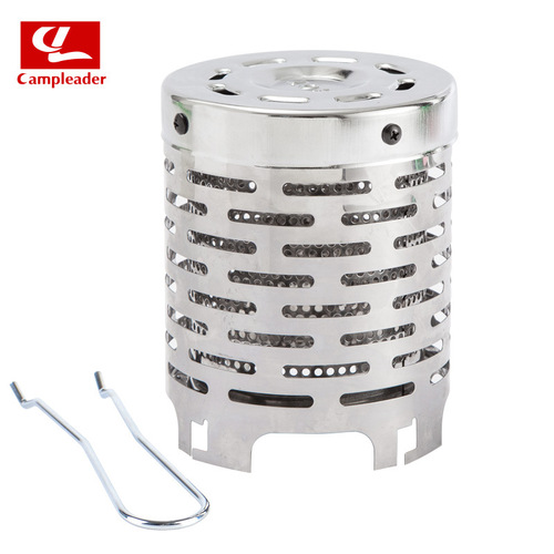 Outdoor mini heating hood stove tent heater equipment camping portable autumn and winter stainless steel heating heating hood