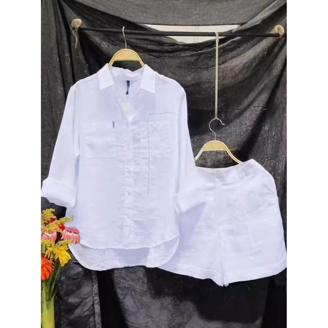 Amazon Spring and Summer Temperament Casual Western Style Age-Reducing Color Cardigan Fashion Long-Sleeved Sports Suit Foreign Trade Wholesale