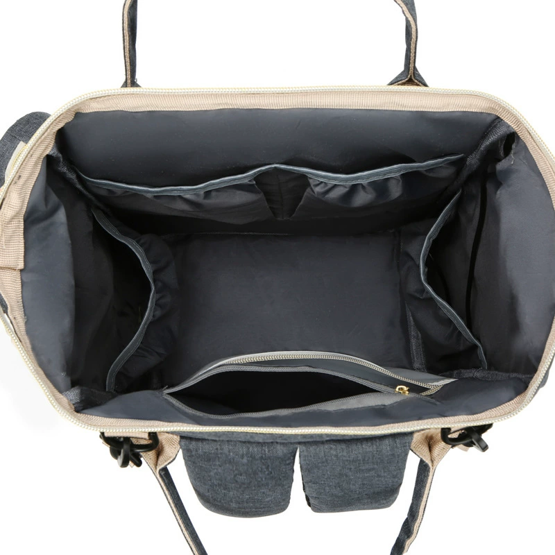 Capacious handheld bag for mother and baby, backpack