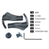 H-G79BD black gray + horn handle, two lengths + tools