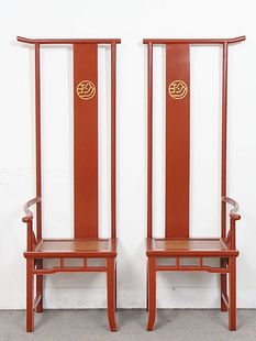 New Chinese Style Retro Furniture Classical Solid Wood Backrest Chair Casual Chair Official Hat Chair Dining Chair Chinese Light Back Chair Available in Stock