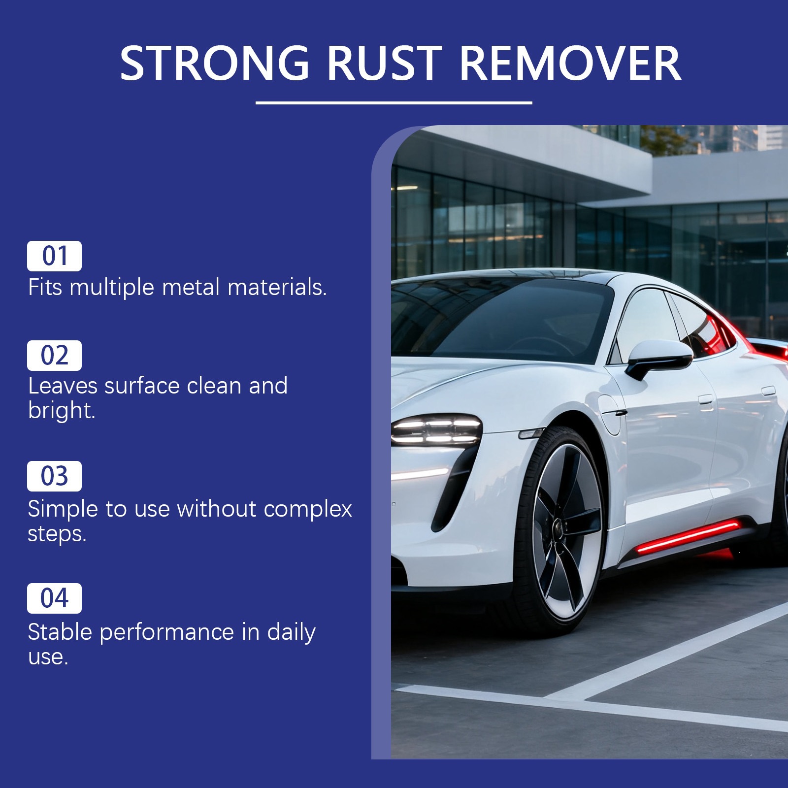 Rayhong Rust Remover Car and Household Hardware Cleaning, Decontamination, Maintenance, Renovation, Lubrication, Daily Care Spray