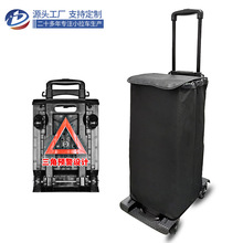 直供折叠手推车小推车平板车拖车拉杆车购物买菜搬运车四轮配袋款