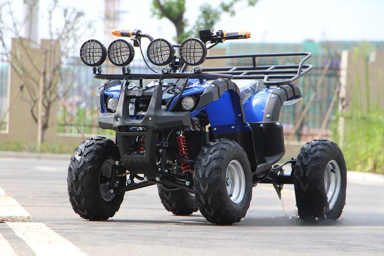 Electric ATV, go-kart, four-wheel off-road motorcycle for amusement park rental and transportation for the elderly