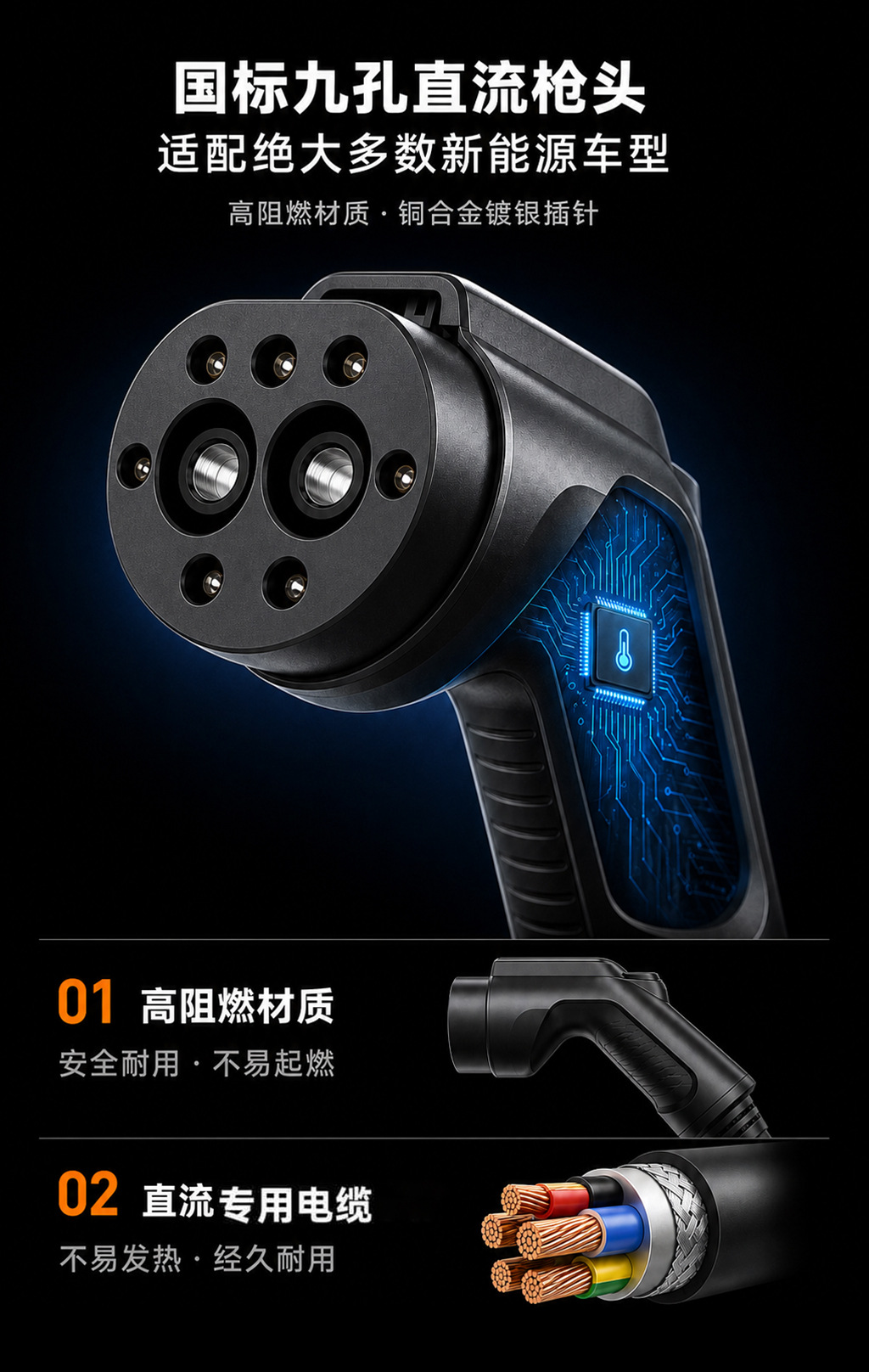 40/60/80Kw Dc Charging Station New Energy Smart High-Power Electric Vehicle Fast Charging Smart Fast Charging