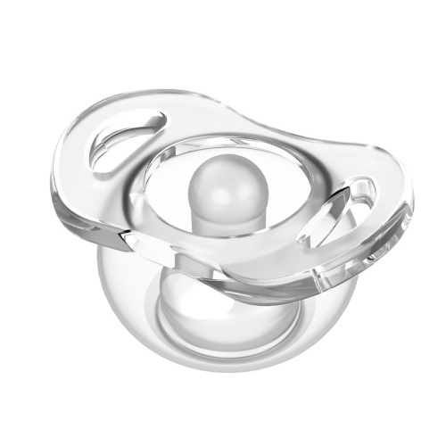 Newborn baby pacifier baby anti-red mouth anti-buck teeth super soft imitation breast milk lulling to sleep weaning comfort artifact