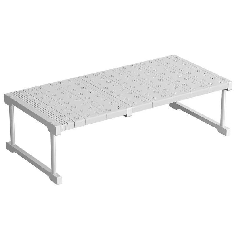 Armario en capas partición Punch-libre retráctil organizador rack gabinete de cocina fregadero cubierta completa rack de almacenamiento