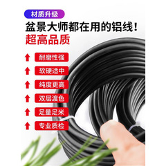 盆景造型铝丝家用园艺铁丝铝线蟠扎定型花卉植物扎绑盆栽丝线