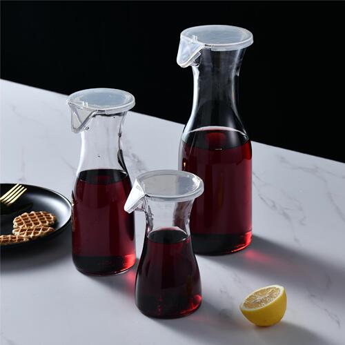 Amazon PC transparent creative drink tumbler cocktail shaker plastic decanter wine glass drink cup minimalist barware