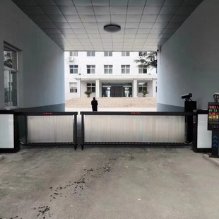 Community advertising barrier gate factory fence barrier gate scenic spot straight bar Barrier Gate license plate recognition barrier gate Cabos