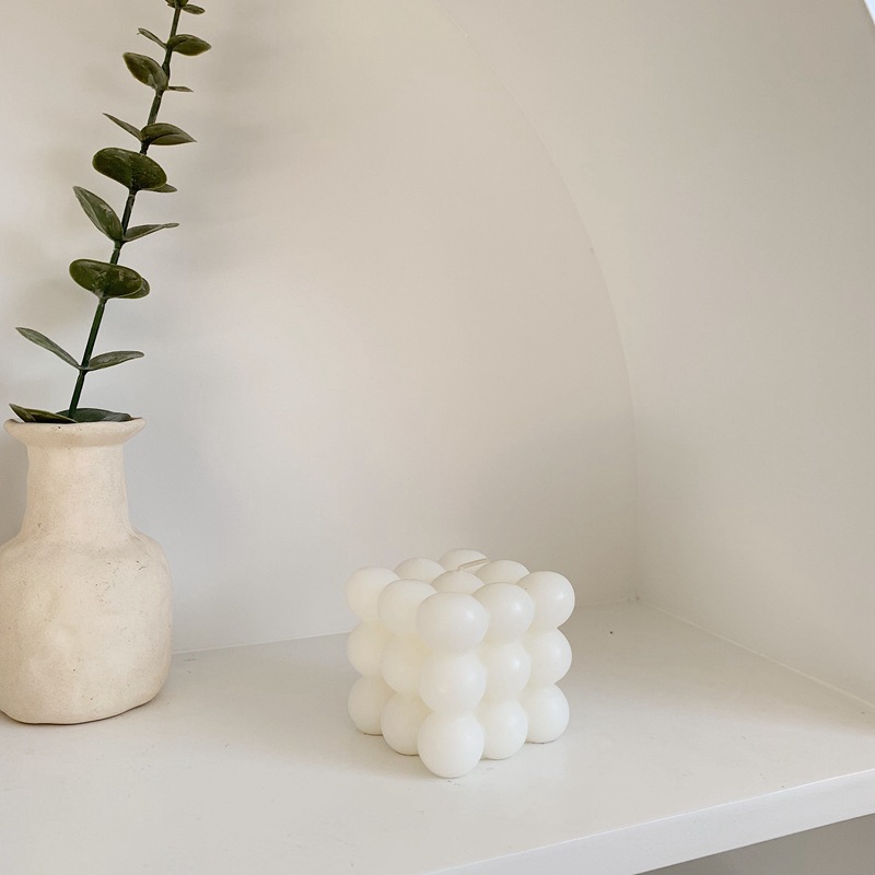 ins geometría gradiente cubo de balmón Rubik decoración de escritorio decoración interior perfumes duraderos props de fotografía