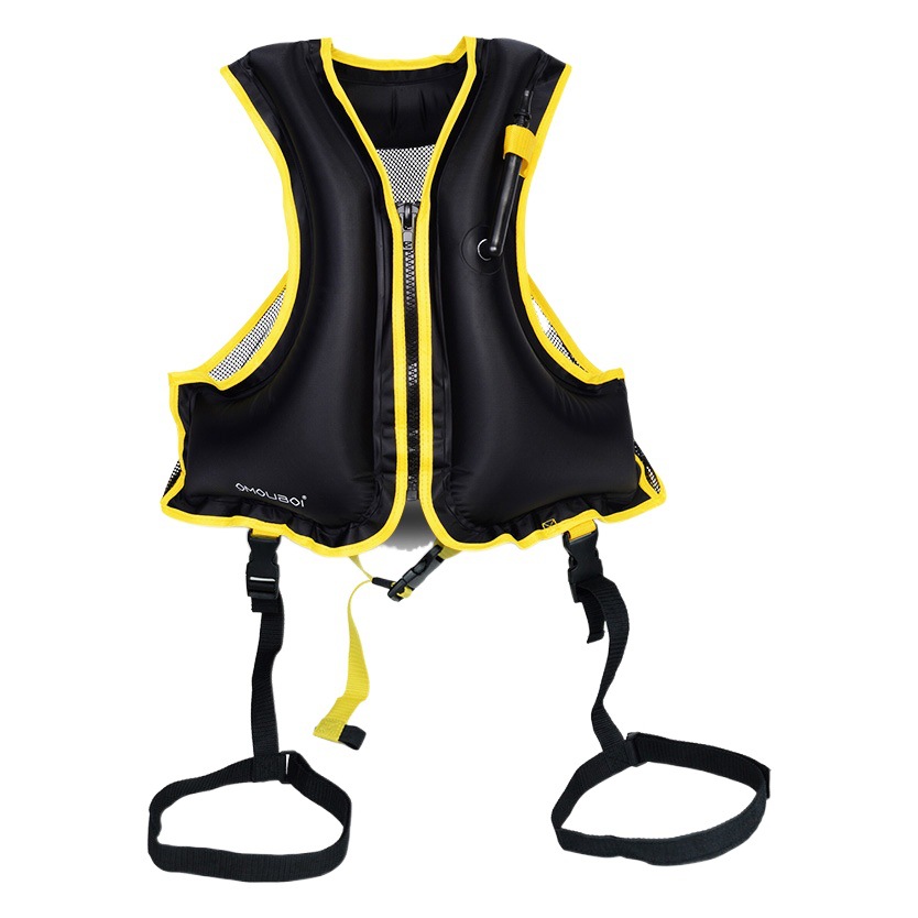 Cross-Border Direct Supply Inflatable Children's Adult Life Jacket Buoyancy Vest Surfing Rafting Swimming Auxiliary Supplies