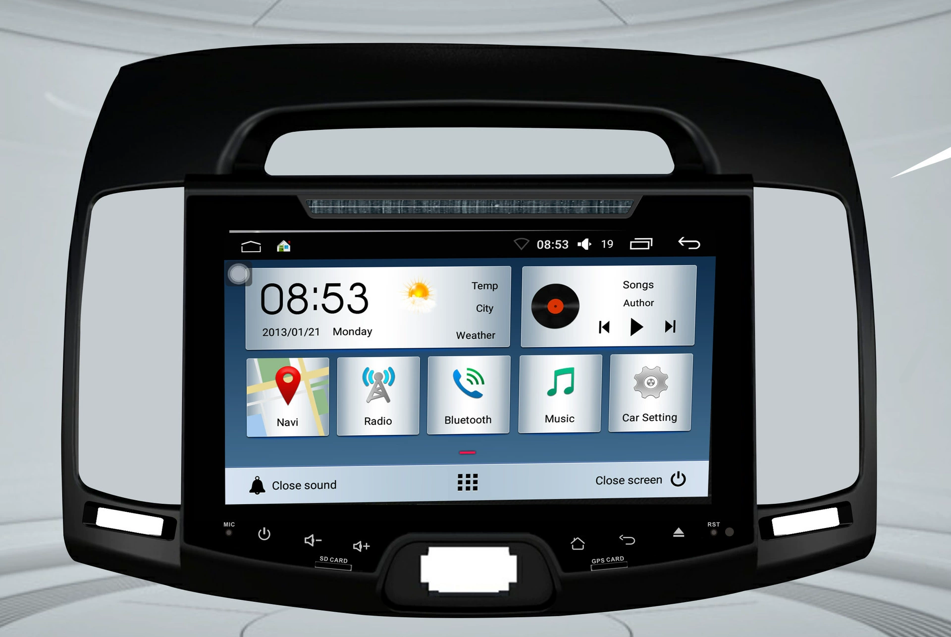 8-дюймовый Android 4G Интеллектуальная навигация Yuedong в Корейском стиле, DVD, GPS, регистратор заднего вида, панорамный 360, все-в-одном