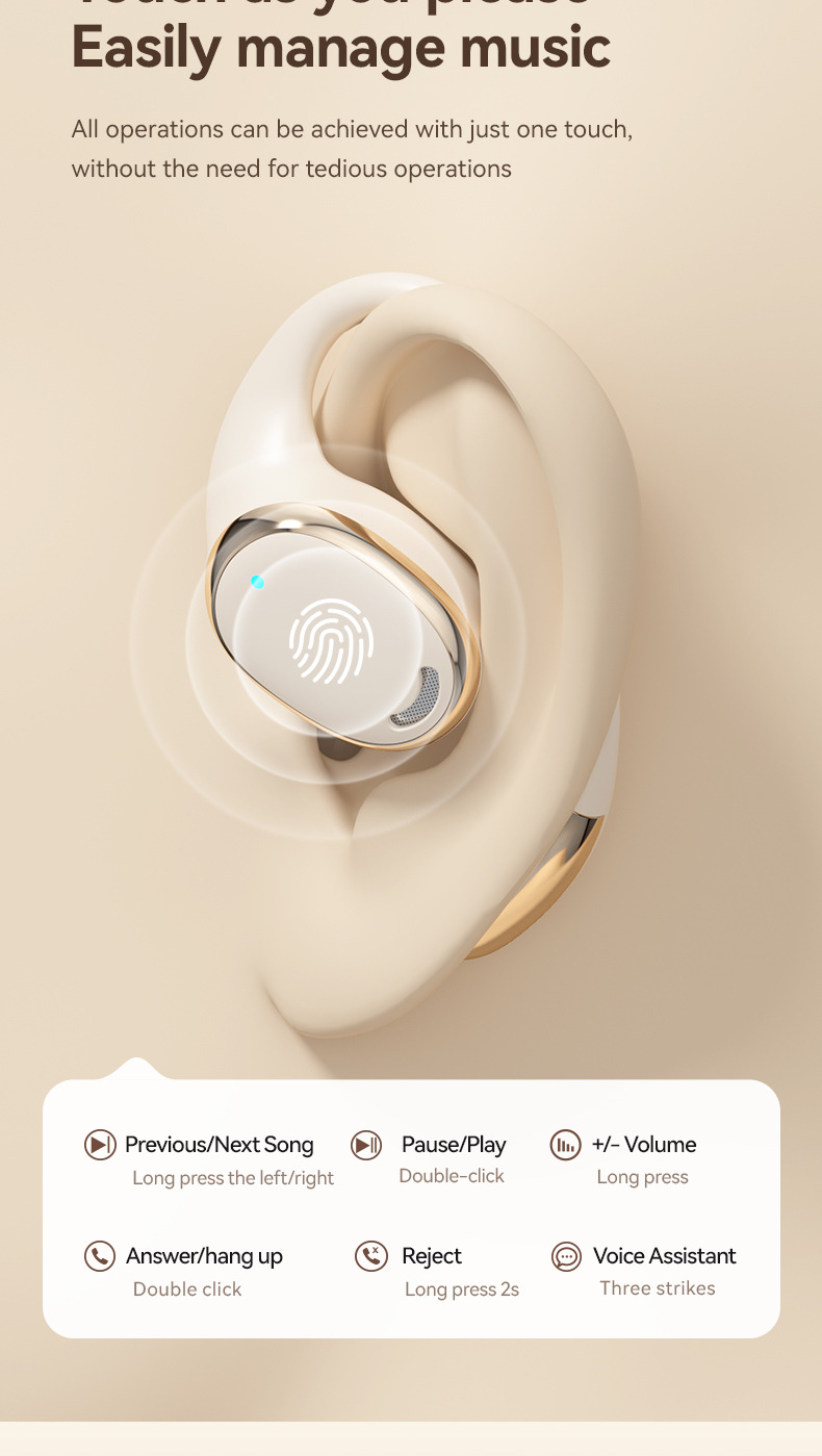 Écouteurs bluetooth avec longue autonomie et réduction de bruit_voghion.com