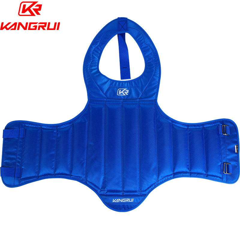 Kangrui Sanda Protector de pecho Armor de tela Oxford Hombres y mujeres Combat Fighting Training Lote OEM personalizado