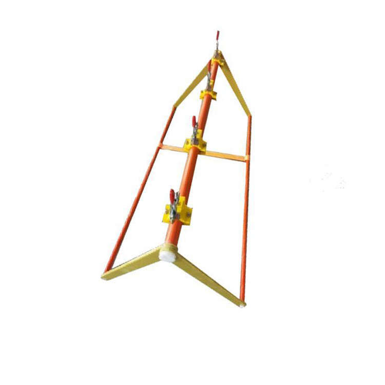 带电作业电缆地面支撑架3个线夹电力高压绝缘支架旁路电缆支架