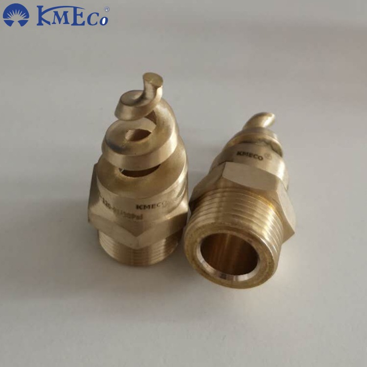 KMECO斯铂润MSP-3/8螺旋喷嘴HHSJ船舶喷淋塔废气脱硫PP四氟 环保
