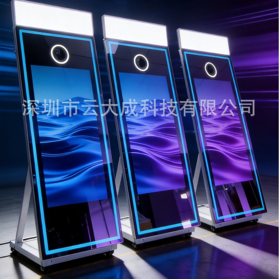 AI多功能拍照一体机 海报照相多功能 大头贴照相机 照相亭