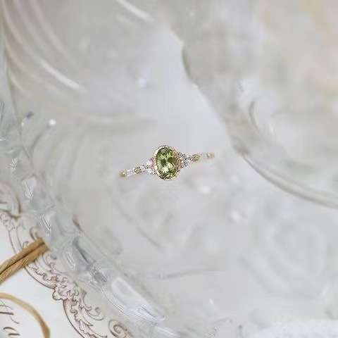 Rings Classification Wholesale Elegant Solid Color Copper Inlay Zircon Rings