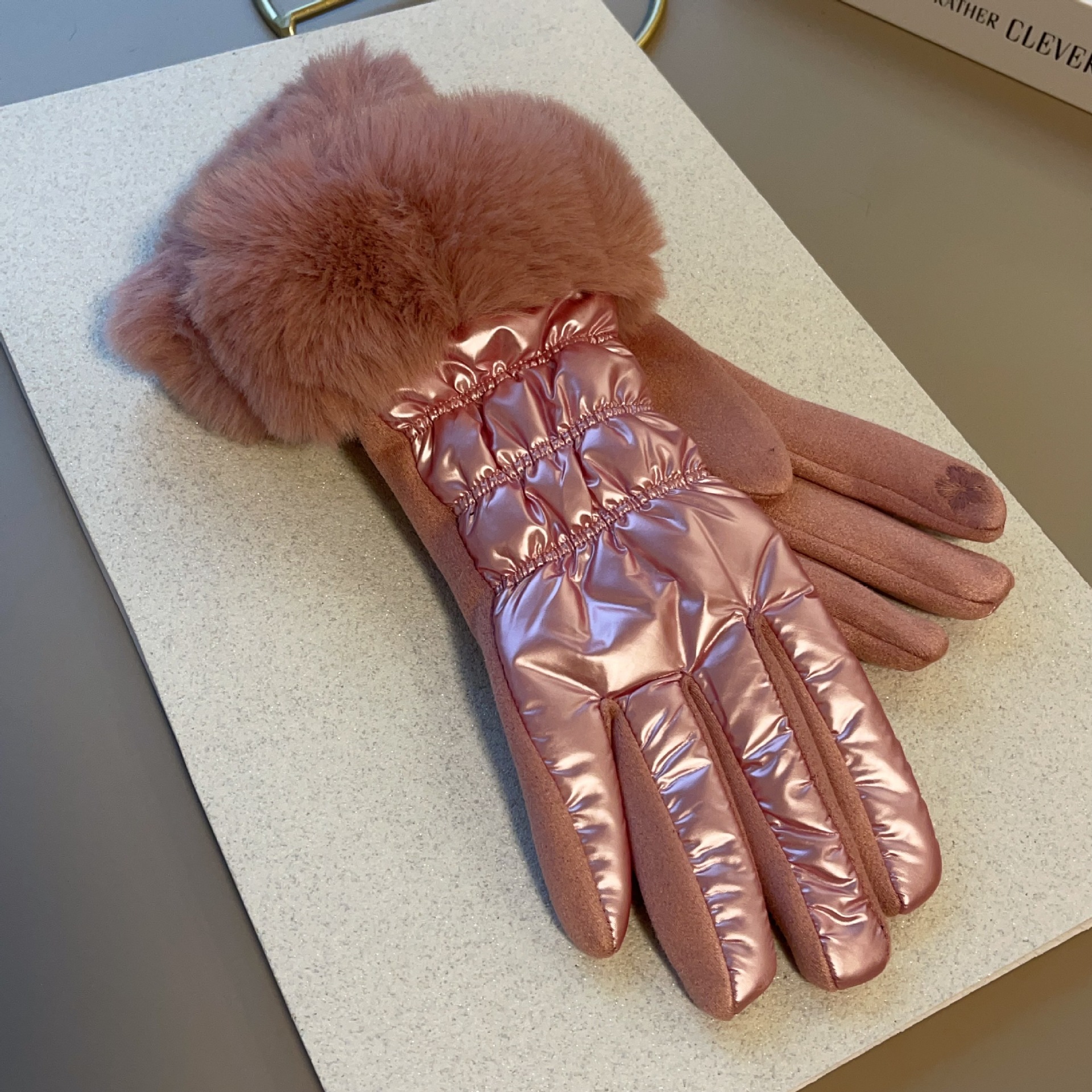 Simple Style Style Women's Simple Style Solid Color Gloves 1 Pair